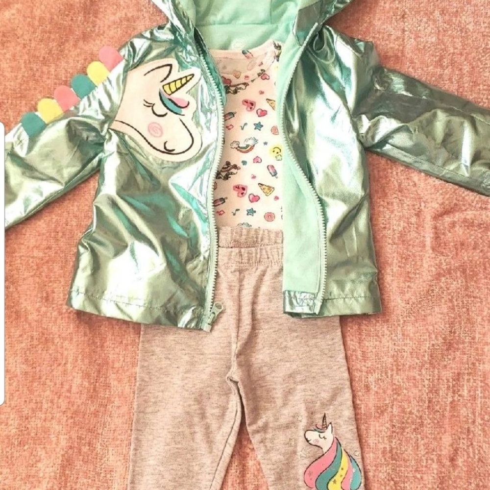 SOLD!!! Baby girls 3 piece outfit